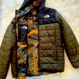 North face boys coat